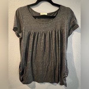 Nomoer: Short Sleeve Tunic: Grey: Large